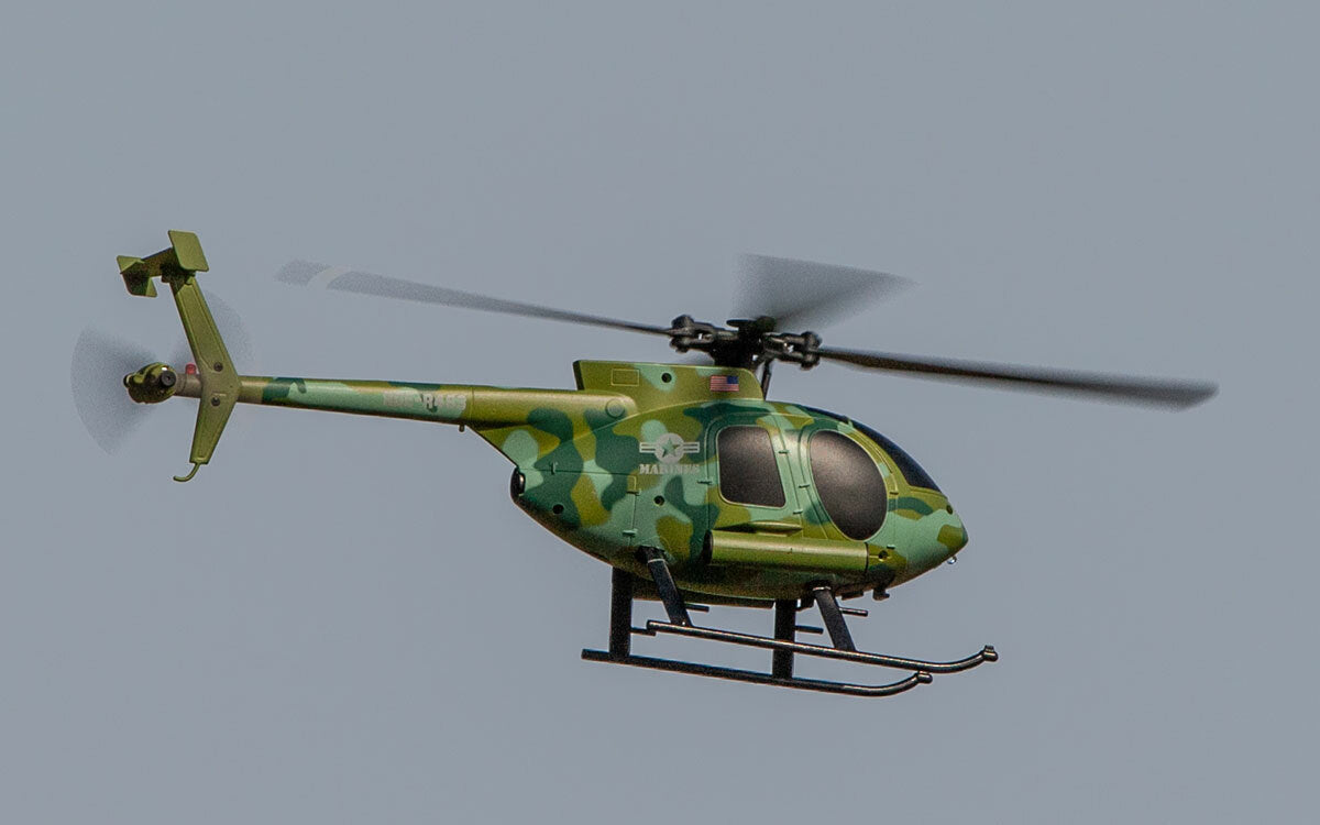 Hero-Copter Military, 4-Blade RTF Heli; Marines